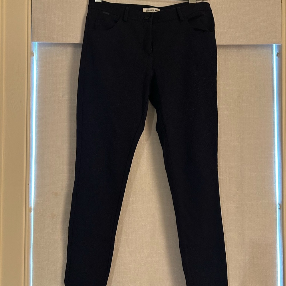 Lacoste Women's Black Pants